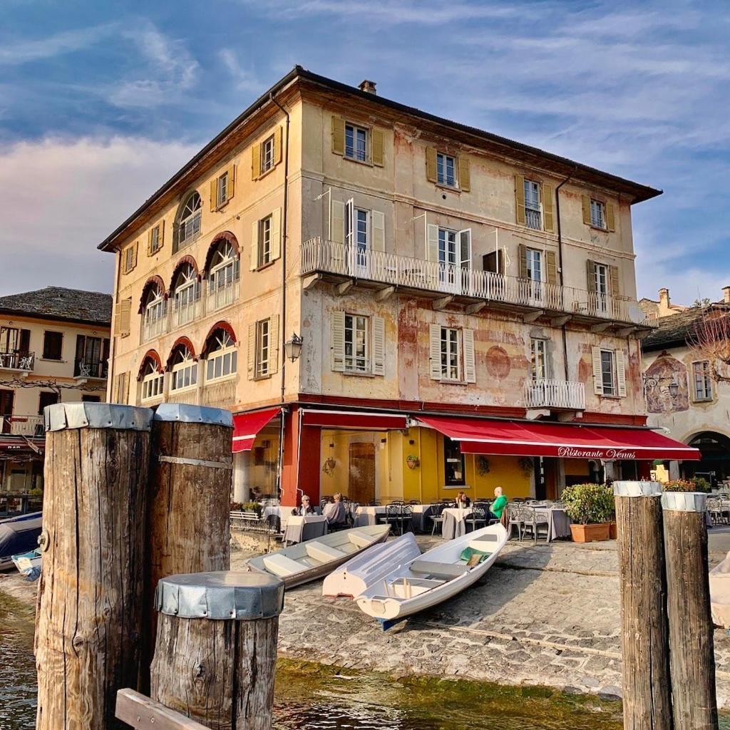 -Ortaflats- Appartamenti Imbarcadero & Palazzotto Orta San Giulio Kültér fotó