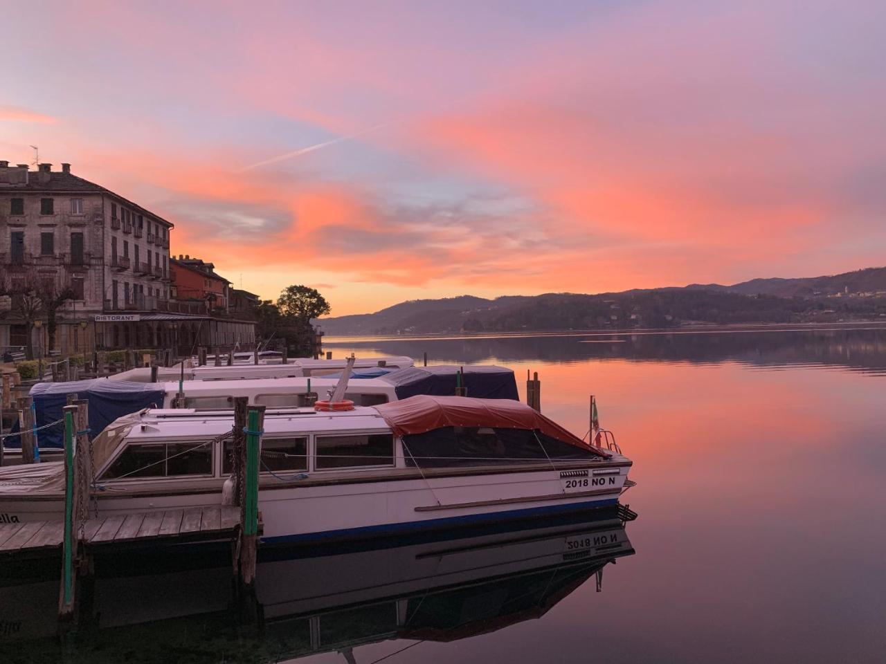-Ortaflats- Appartamenti Imbarcadero & Palazzotto Orta San Giulio Kültér fotó
